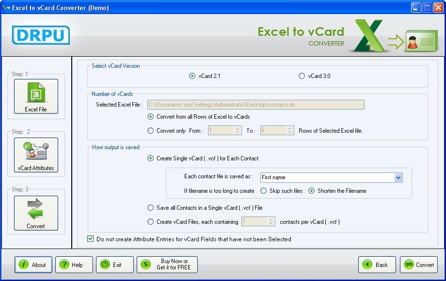 Excel to vcard converter full version with crack